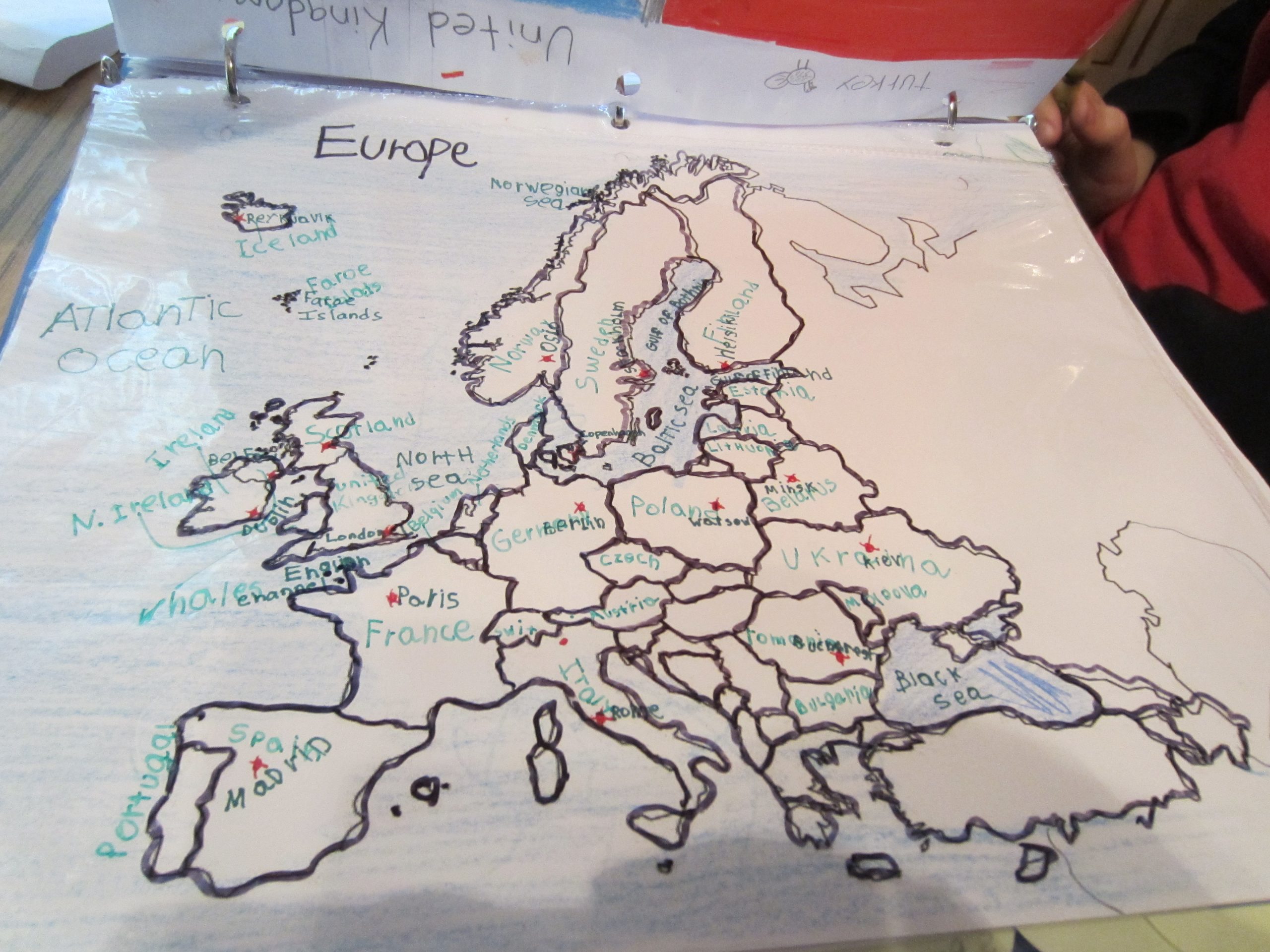 Europe Map Basic Gcse Geography Europe map – son « NutBugs